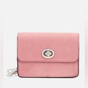 Coach Bowery Crossbody Bag in Glitter Rose / Silver